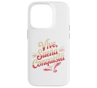 Vive Sueña Conquista Spanish Motivational Quote Design Case for iPhone 14 Pro