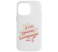 Vive Sueña Conquista Spanish Motivational Quote Design Case for iPhone 14 Pro Max