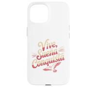 Vive Sueña Conquista Spanish Motivational Quote Design Case for iPhone 15