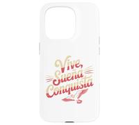 Vive Sueña Conquista Spanish Motivational Quote Design Case for iPhone 15 Pro