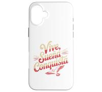 Vive Sueña Conquista Spanish Motivational Quote Design Case for iPhone 16 Plus