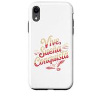 Vive Sueña Conquista Spanish Motivational Quote Design Case for iPhone XR