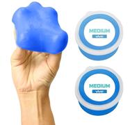 Vive Therapy Putty For Adults, For Hand Therapy (2 Pack) - Occupational Sensory Stress Relief Tools - Physical Exercise, Finger Pain, Grip Strength, Rehab, Arthritis, Forearms, Fidgeting, Motor Skills