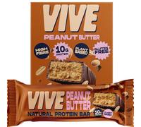Vive Peanut Butter Dark Chocolate Coated Protein Snack Bar 49g