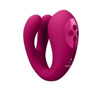 Shots Toys Vive Yoko Triple Action Vibrator With Clit Stim Pulse Waves Vibe