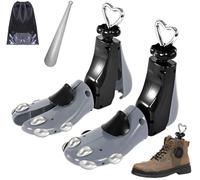 VIVEBEI Shoe Stretcher Women Men, Boot Stretcher Wide Feet, 4-Way Shoe Widener & Expander for Stretch Length & Width, 2pcs With Metal Plus; L for Women’s 11-14; Men's 10-14;grey, 2pcs L for Wm's 11-14