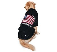 Vivek Ramaswamy For President 2024 Dog Costumes Puppy Hoodies Pullover Sweatshirt Winter Coat Pet Clothes For Small Dogs Cats S