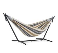 Vivere Double Cotton Hammock With Stand (250 Cm) - Desert Moon