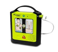ViVest Power Beat X1 Defibrillator Semi-Automatic AED with a Graphic Panel Portable Machine for Home Automated External Defibrillator Lightweight First Aid Medical Equipment