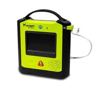 ViVest Power Beat X3 Defibrillator Semi-Automatic AED with a LCD Colour Screen Portable Machine for Home Automated External Defibrillator Lightweight First Aid Medical Equipment