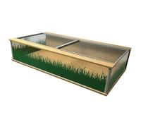 Vivexotic Deluxe Tortoise Table Large Oak 115 x 61 x 27.5cm Complete Home Removable Lid