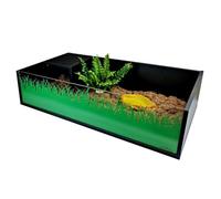 Vivexotic Tortoise Table Black 90 x 50.9 x 21.5cm Terrarium Viv