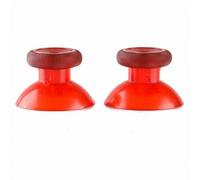 Vivi Audio® 2 Analog Thumbstick Thumb sticks for Xbox One 1 Controller Color Transparent Red