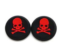 Vivi Audio Thumb Stick Grips Cap Cover Joystick Thumbsticks Caps For PS4 XBOX ONE XBOX 360 PS3 PS2 Red Skull