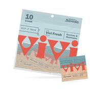 Vivi Fresh Humidity Control Packs in Resealable Bag | For All Airtight Storage Containers, Store Longer and Preserve Freshness | Made in the USA by Boveda | 8-gram 10-pack