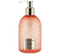 VIVIAN GRAY 3500 Soap Dispenser with Gemstone, Neroli & Amber Cream Soap, Orange/Gold (300 ml)