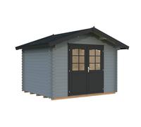 Vivian M (3x2.4m | 6.9m2 | 28mm) Compact Garden Log Cabin