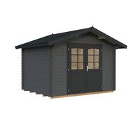 Vivian M (3x2.4m | 6.9m2 | 28mm) Compact Garden Log Cabin