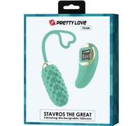 Vivian Remote Control Vibrating Egg - Turquoise