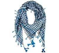VIVIAN & VINCENT Shemagh Tactical Desert Scarf Keffiyeh Scarf Wrap for Men And Women Blue