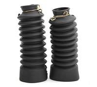 Viviance 140mm Motorcycle Fork Dustproof Rubber Cover Gaiters Boots Black