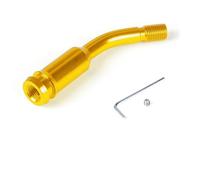 Viviance Car Gear Shift Shifter Stick Lever Aluminum Shift Knob Extension compatible with VW T4 1990-2003 - Yellow