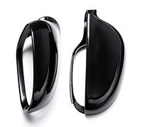Viviance Front Wing Side Car Mirror Cover Housing Black Cap compatible with V-W Golf 5 MK5 GTI 5 6 Plus Variant EOS Jetta 5 Passat B6 B5.5 Sharan Rabbit compatible with Sko-da Superb B5