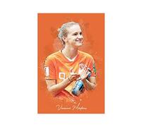 Vivianne Miedema Poster Soccer Football Art Canvas Wall Bedroom Decor Picture Sports Landscape Offices Room Decor Gift Unframe:12×18inch(30×45cm)
