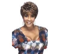 Vivica A Fox AMY Wig Pure Stretch Cap 100% Hand Stitched All Day Comfort 1B/30