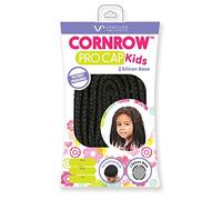 Vivica A Fox Kids Cornrow Pro cap Horseshoe style for braiding,crochet with silicon base