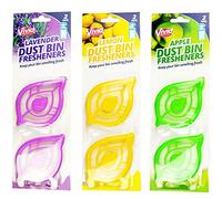 Vivid 6 x Bin Freshener Smelling FRESH Dustbins Swing Pedal Air Fragrance UK FREE P&P