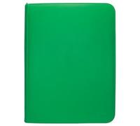 Ultra Pro Zippered Trading Card Folder Vivid 9-Pocket PRO-Binder - Protects up to 360 Cards - Green
