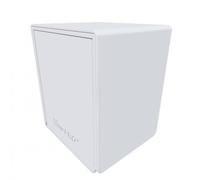 Ultra Pro - Vivid Alcove Flip White: Protect & Store Valuable Cards Deck Box for Pokemon/Magic/YuGiOh Cards, Sports Cards, Baseball Cards, Collectible Card Storage Deck Box