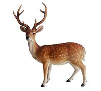Vivid Arts 101cm Fallow Standing Stag Resin Ornament - XRL-STAG-A
