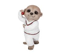Vivid Arts Baby Meerkat Spin Bowler Cricket Home or Garden Decoration (XMK-2359-D)