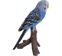 Vivid Arts - Budgerigar Outdoor Garden Decor Bird Sculpture (Budgerigar - Blue)
