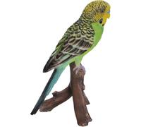 Vivid Arts - Budgerigar Outdoor Garden Decor Bird Sculpture (Budgerigar - Green)