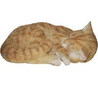 Vivid Arts Ginger Sleeping Cat Garden Ornament
