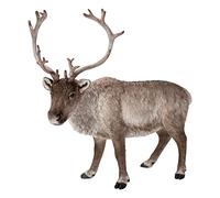 Vivid Arts - Grey Reindeer Plant Pal Home or Garden Decoration (PLP-206)