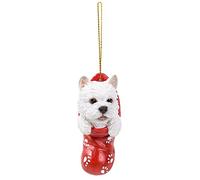 Vivid Arts- Hanging Christmas Stocking Pet Pals- West Highland Terrier