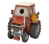 Vivid Arts - Hanging Classic Red Tractor Birdhouse - XBC-BH77-D