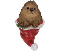 Vivid Arts - Hanging Hedgehog in Xmas Hat - BG-CH71-G