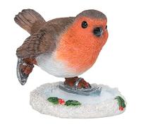 Vivid Arts - Ice Skating Robin Home or Garden Decoration (BG-SK61-G)