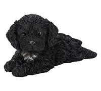 Vivid Arts Laying Puppy Pet Pals (Black Cockapoo)