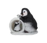 Vivid Arts - Mother and Baby Penguin Home or Garden Decoration (XNF-MBPE-B)