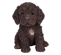 Vivid Arts - Pet Pals Chocolate Cockapoo Puppy Home or Garden Decoration (PP-CKP7-F)