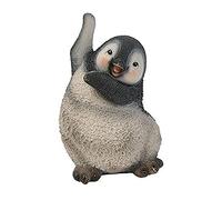 Vivid Arts - Playful Penguin Home or Garden Decoration, XNF-PENG-D, 21cm, Multicolored, H:23 cm (XNF-PENG-D-PLAYFUL)