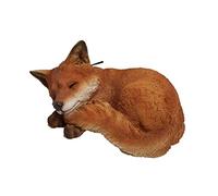 Vivid Arts - Real Life Sleeping Fox Home or Garden Decoration (XRL-FCB3-A)