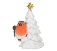 Vivid Arts - Robin Decoration Christmas Tree Home or Garden Decoration (BG-DT96-F)
