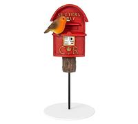 Vivid Arts - Robin on Postbox Plant Pal - PLP-155